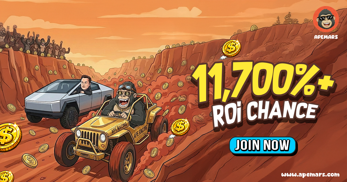 Can This Top 100x Crypto Hit 11,768% ROI? APEMARS Gains Momentum as Trump and MrBeast Coin Cool
