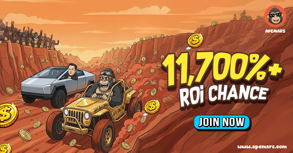 Next Hidden Gem Alert: APEMARS Presale Soars With 800+ Holders, Leaving Neiro and MemeCore Behind as the Top Meme Coin Presale 2026