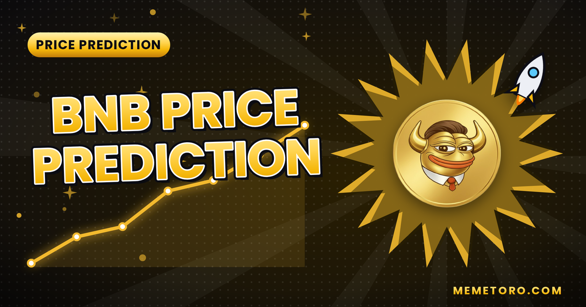 BNB Price Prediction: BNB Eyes Recovery While MemeToro AI Agent Presale Shines On Chain