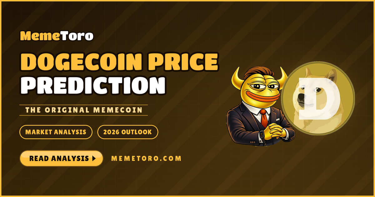 Dogecoin Price Prediction 2026–2030: Can DOGE Reclaim Its All-Time High as Memecoin Season Returns?